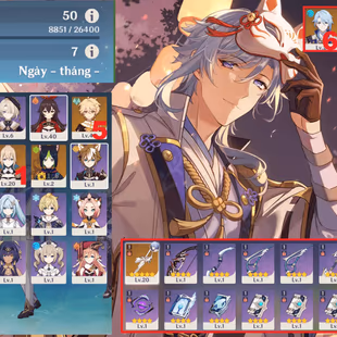 R289-ASIA-AR50-Tighnari-Kamisato-Jeans-Weapon: 1 - Image 1