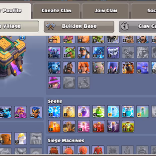 💎FULLMAX WALLS TH14 🔥 HERO'S 56-63-41-25-10 | EPIC EQUIPMENT | HERO SKIN'S | 151 XP LEVEL | INSTANT DELIVERY - Image 3