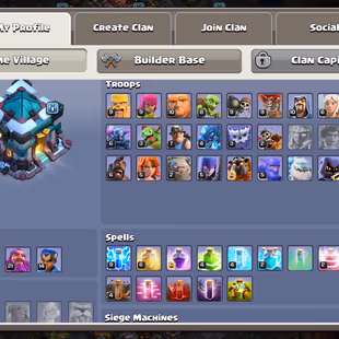 XP LEVEL 300 || RAREST ACCOUNT ON SALE || MAX GIANT GUANTLET || AND FROZEN ARROW || HEROS : 42-45-21-14 ||RENAME FREE - Image 3