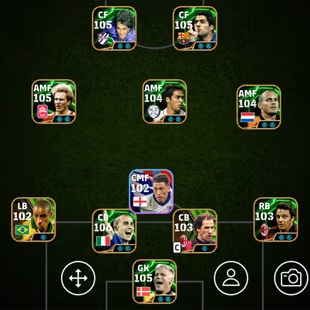 Strength 3208 Fabio 106-Suarez-Batistuta-Heinz-Basten-Peter 105-Raul-Sneijder 104-Patrick-Belletti-Baresi-Massimo 1 - Image 1