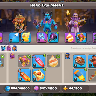 ❗[ TH-16 NEAR MAX ]❗FIREBALL [20] | SB-RS [18] || WALLS MAX || HEROS: 64-80-51-53-35 || NICE DEF - FAST DELIVERY - Image 6