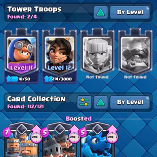 |2in1| CR - BS | 36 LVL | 6000 TROPHIES | 981 VICTORIES | Royal Crypt | 12 KING LEVEL | FULL ACCESS | Warranty | GIFT - Image 8