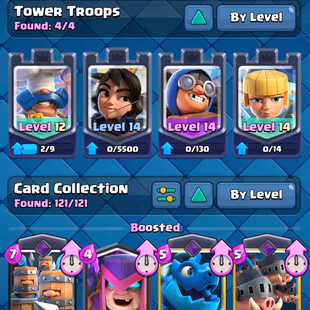 ❗[ 43X CARDS MAX ]❗LEVEL 55 || 121 CARDS UNLOCK || 86X EMOTES [RARE] || KT 15 || TROPHY: 8696 || FAST DELIVERY  - Image 3