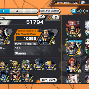 AK1-Hyber 94-10 Ex Max(Roger+Shank V4+Gear 5+Kaido V3+Kaido V2+Shank V3)+Support 166%+Vip Medal+Bounty Festival Max - Image 3