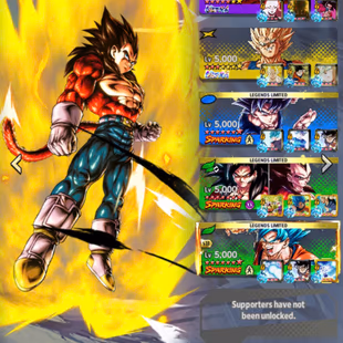 D782-IOS+Androi+6 UL(SS4 Vegeta+SS4 Gogeta+Majin)+598 Million Power+45 Legend+Good Equipment+Some LL Full Star+Good Team - Image 1