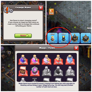 TH17 Account | LvL 226 | 800 Gems | HEROES 96-95-90-71-50 | 9 CWL Medals | 2696 WS | Magic Items | HT 6178 | NC-2000 - Image 3