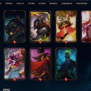 [ EUW ] - LEVEL 92 - UNRANKED  - 393 SKINS  [3092 BE - 121 RP ]  - HONOR LVL 3   - 152 CHAMPS - Image 3
