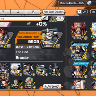 AK1-Hyber 94-10 Ex Max(Roger+Shank V4+Gear 5+Kaido V3+Kaido V2+Shank V3)+Support 166%+Vip Medal+Bounty Festival Max - Image 2