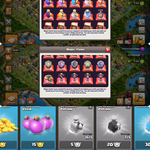 HUGE OLD COLLECTION COC ACCOUNT | TH17 | HERO 88/93/60/70/42 | 24x HERO SKINS | 10x EPIC EQUIPMENT | FULL MAGIC ITEMS |  - Image 2