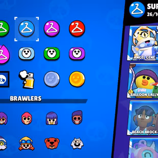46K+ TROPHIES | 76/88 BRAWLERS | 5 MAXED BRAWLERS | 75+ PREMIUM SKINS | SAFEST ND INSTANT DELIVERY! - Image 7