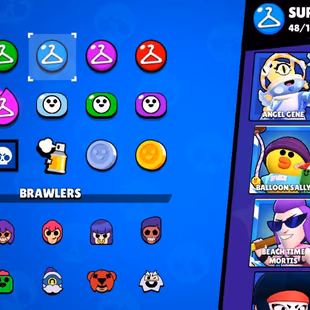 DEMON MORTIS | 56K+ TROPHIES | 83/89 BRAWLERS UNLOCKED | 8 MAXED BRAWLERS [5 HYPERCHARGED] | 130+ PREMIUM SKINS - Image 7