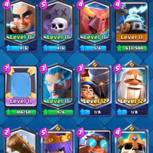 🔥[ 9 YEAR PLAYED BADGE ]🔥31X CARDS MAX || TROPHY: 11000 || 64X EMOTES || KT : 15 || RAREST ONE - BEST DEALDEALLOCATE  - Image 7