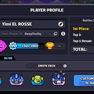 🔥Premium Account🔥36 Characters||Journey Level 148||Exp 49||78 Emot Deck||179 First Place|476 Top 3|||35 Win Streak - Image 6