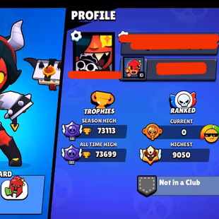 [ ESPORTS ] PREMIUM BS 73K CUPS | 40 ABOVE MAX TIER BRAWLERS | EXCLUSIVE SKINS | 55 MAX AND 19 HC | GEMS 176 | - Image 8