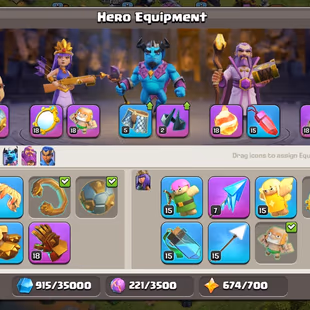 Th13 Full Max | War Arena | Equipment-7-Epic Max | XP 140 | NC-Yes | BEST-DEAL - Image 1