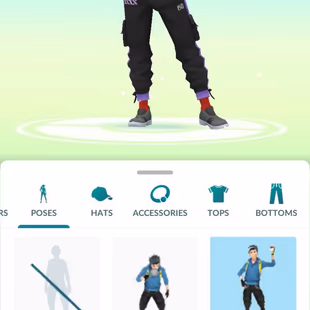 RARE- POKE LIFT -11 SHINY LEG - 4 SHINY COSTUMES - LEVEL 41 [] LEGENDARY 190 [] SHINY 239 [] POKEMON 1049 [] VALOR - Image 3