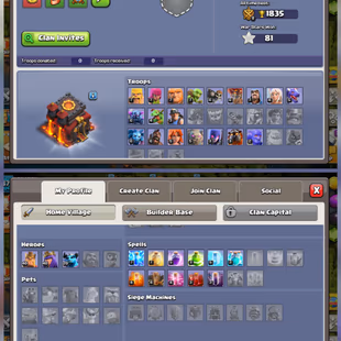 [MAX TH10] | 87 XP | MAGIC ITEMS | HERO LEVELS 40-40-20 | FREE GEMS RENAME | SPIKEY BALL | QUICK DELIVERY - Image 3