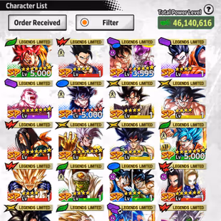D570-IOS+Android-New LL Goku Uis Full Red Star+20 Legends+Good Equipment+Super 17+Super Baby 2+Goku and Frieza+God Goku - Image 3