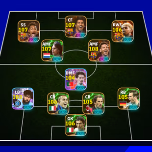 3272+ I MSN(Prime) I Bale 107 I shevchenko 105 I Baresi 105 I Piero 105 I Lahm 105 I Buffon 106 I Alba 104 I Cannavaro 1 - Image 3