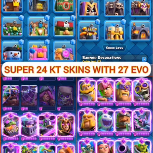 SUPERACCT ( RANK ACCT WITH RARE EMOTES(  119 MAXED 27 EVO 88 ELITE( KT 15 XP 73 ARENA 24(10K CUPS INSTANT - Image 5