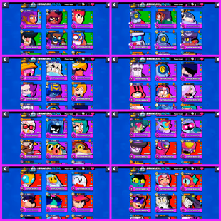 74k  TROPHIES || ALL BRAWLERS MAX || 26 TITTLES || METEORIC FAME || 61 HYPER CHARGE || 356 PREMIUM SKINS || INSTANT DEL - Image 3