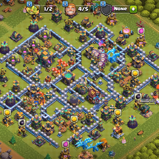 🌲[ TH-14 NEAR MAX ]🌲FIREBALL [14] - G.GUANTLET [13] || NEAR MAX DEF || HEROS: 72-75-50-51-25 || STRONG DEF - TROOPS - Image 1