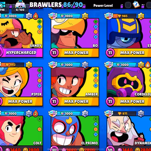 TROPHIES 65798 [] BRAWLER  86 [] MAX BR  15 [] HYPER   10 [] SKINS  152 - Image 5
