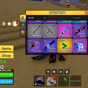 SEA 2 | LVL 1602 | 2 PERMS (ICE + ROCKET) | DARK BLADE | 20+ FRUITS - Image 8