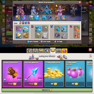 25. LEVEL-113! TH11! QUEEN MAX! NC FREE! HEROES-43|50|23|20| GOOD TROOPS and DEFENCES! FULL ACCESS! - Image 3