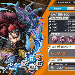 IOS-Android-3 Ex(Akainu Boot 4-Zoro-Yamato Ace)-Good Medal-SP 157%-Good BF(Kid oni-Sanji-Sentomaru-Zoro)-HP718 - Image 8