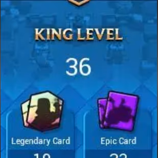 |2in1| CR - BS | 36 LVL | 6000 TROPHIES | 981 VICTORIES | Royal Crypt | 12 KING LEVEL | FULL ACCESS | Warranty | GIFT - Image 1