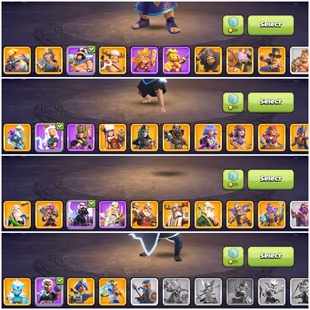 9x EPIC EQUIPMENTS 💕 NEW EQUIP UNLOCKED 💕 32 HERO SKIN'S | FULL MAGIC SET | 3 HERO'S MAXOUT TH17 HERO 95-100-71-75-50 - Image 5