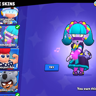 59k TROPHIES | 40 MAXED BRAWLERS | 65 SKINS | NIGHT MECHA CROW | DARK ANGEL COLT | INSTANT DELIVERY ! - Image 8
