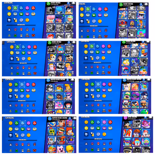 21400 Trophies | 56|82 Brawler | 5 Legendary Surge| Sandy | Crow | Leon | Spike | 20 Skin | 110 Gem | 6 lv 10 Brawlers - Image 4