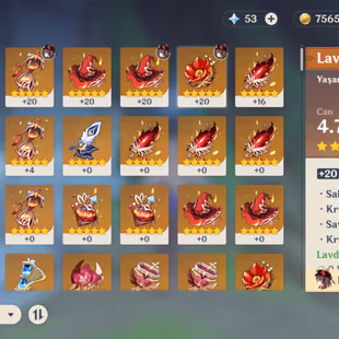 Hu tao+Homa/Yelan+Aqua/Ar47/5x5/50+Resin - Image 3