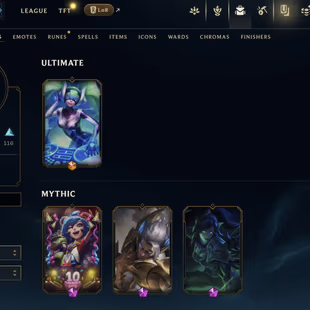 EUW | 211 skins | 132 champions | DJ Sona | Prestige Obsidian Dragon Sett | Soulstealer Vayne - Image 5