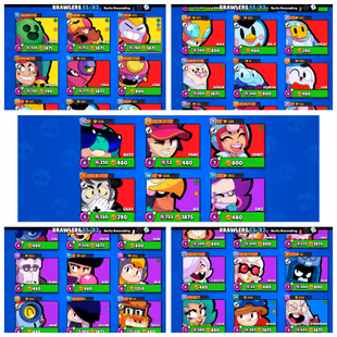 16200 Trophies | 54 Brawlers | 4 Legendary Surge| Spike | Sandy | Chester | 21 Skins | Full Email Access - Image 5