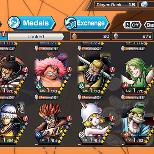 IOS-Android-3 Ex(Yamato Ace Max-Luffy Gear 5-Lucci)-Nice Items-Sanji-kuma-Rayleigh V3-Ulti-Cracker-Support 121%-BR137 - Image 8