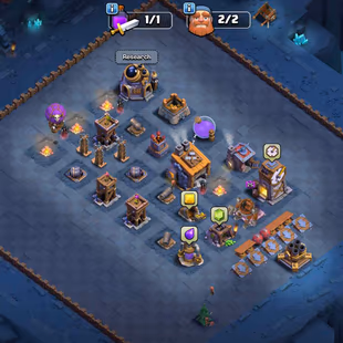 🌲[ PREMIUM TH-17 ]🌲 M.MIRROR || HEROS: 54-59-50-50-29 || DECENT TROOPS - DEFENCESS || LEVEL 15- WALLS || BEST DEAL - Image 8