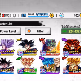 D620-IOS+Android-Nice Account-8 UL(Beast Gohan+Goku Uis+SS4 Gogeta+Vegito+Turles+Gogeta+Gohan)+38 Legend+Good Equipment - Image 1