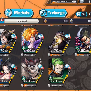 BR594-IOS+Android-5 Ex Meta(Garp Max+Sabo Max+Kuzan Max+Lucci Max+Akainu Skin)+Good Medal+Support 146+314 Frag+Koby Max - Image 3