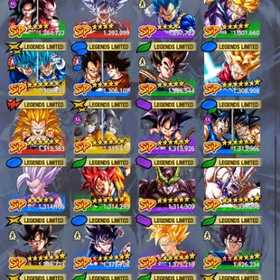 D791-Nice Account-10 UL(SS Goku+Goku Uis+SS4 Gogeta+Rose+Gogeta+Turles+Beast Gohan)+53 Legends+Good Equipment+Good Team - Image 5