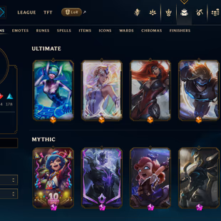 [TW2]- Level 139 - Unranked - 659 Skins - 1,159 BE - 157 RP -  Honor Level 3 -    Full Champ - Image 1