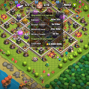 TH11 FULL MAX || 19000 GEMS || 6th BUILDER UNLOCKED || FULLY LOADED STATUES AND OBSTACLES || FREE NAME CHANGE || INSTANT - Image 3