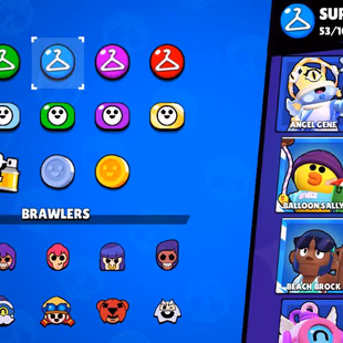 OP 65K+ TROPHIES | 86/89 BRAWLERS UNLOCKED | 15+ MAXED BRAWLERS | 200+ GEMS | ANTIVIRUS 8-BIT | 130+ PREMIUM SKINS - Image 8