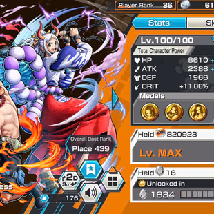 BBR215-Hyber Boost 8+3 Ex Meta Max(Roger V2+Yamato Ace+Kid Law)+SUP146%+Good Medal+Kaku+Oden V2+Shiryu+Pacifista+King - Image 5