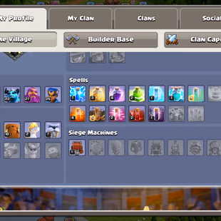|| [WALL MAX] RARE ALL DEFENCE LEVEL 1 || 4000 GEMS || EPIC[EB-23!RS-20!SB-14] || BEST ACCOUNT FOR FARMING WAR - Image 4