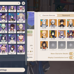 AR53 | ASIA [MALE] C3R1 Neuvillette + Arlecchino + Zhongli + Jean + Tighnari + Dehya + Keqing | Tome of Eternal Flow - Image 4