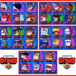 [ CHEAPEST ]  43K TROPHIES || 80 BRAWLERS || 4 HYPERCHARGED || 136 GEMS || 11K BLING || 85 SKINS || INSTANT DELIVERY - Image 5