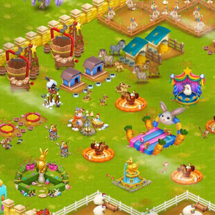 HAY DAY LVL-160 RARE FARM BARN STRONGE 6900 SILO 2600- PURE HAND MADE FARM- 433 GEMS-COIN 2.5M-CHEAP-WITH FREE CLASH OF - Image 3